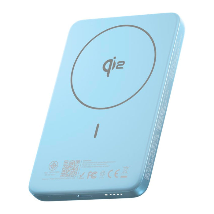 แบตเตอรี่สำรองไร้สาย Pisen SleekVolt 20W ความจุ 5000mAh ดีไซน์บางพรีเมียม รองรับ MagSafe Qi2 ชาร์จเร็ว พกพาง่าย ใช้งานสะดวกทุกวัน