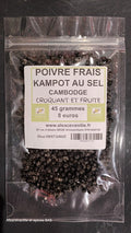 Poivre Frais de Kampot au Sel – 45g