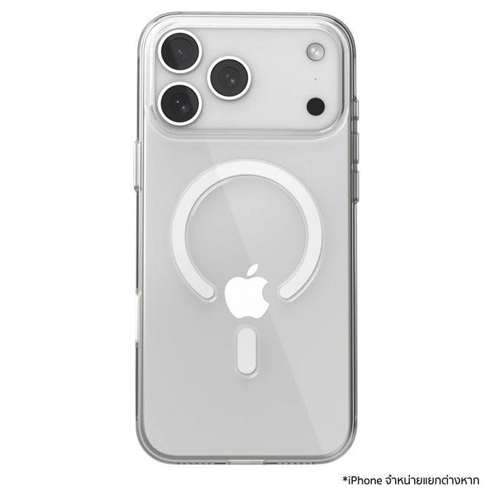 เคสใส Power Support สำหรับ iPhone 17 Pro Max รุ่น Air MagSafe ป้องกันรอย กล้องควบคุมง่าย ปุ่มแยก ชาร์จไร้สายได้ เบาและทนทาน