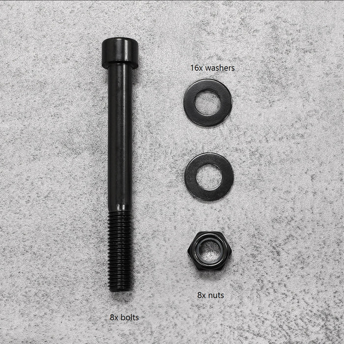 PT-CF-MB-Hardware: Set of CF-MB hardware: 8x bolts M12*110, 16x washer M12, 8x nut M12