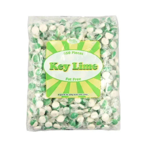 Quality Candy Key Lime Discs Candy 5 lb Quality Candy
