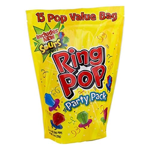 Ring Pop Gusseted Bag, 7.50 Ounce Ring Pop 7.50 Ounce