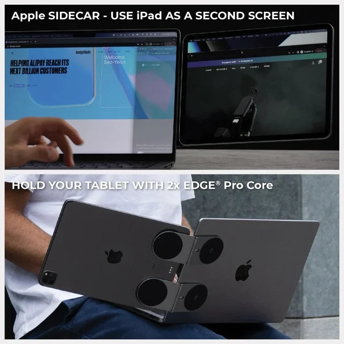 ที่วางโทรศัพท์มือถือ และ แท็บเล็ต Rolling Square EDGE Pro Core สี Gray