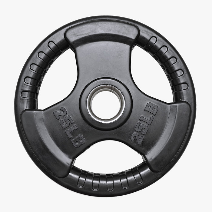 Rubber Coated Olympic Plate - 25 LBS [piece] (OPRLB-25)
