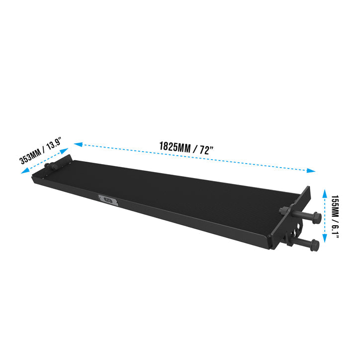 RX3 72" Adjustable Kettlebell and Dumbbell Shelf