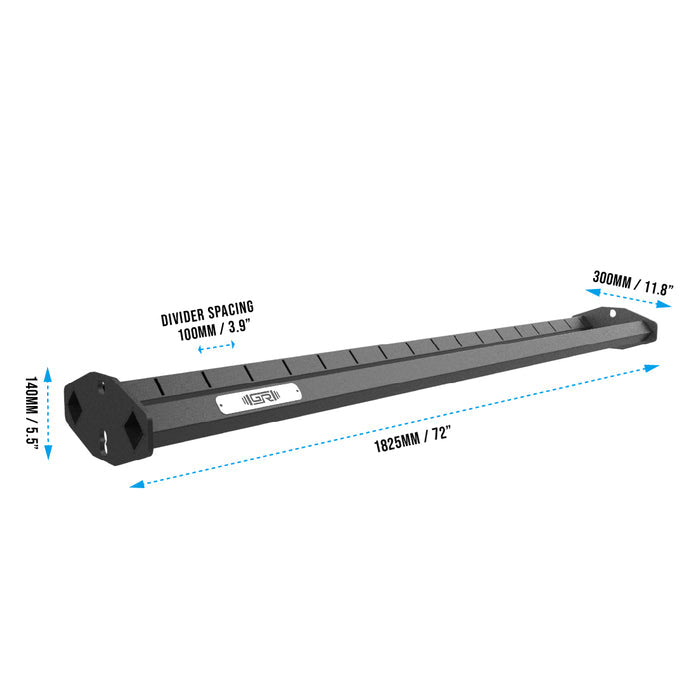 RX3 72" Plate and Ball Shelf