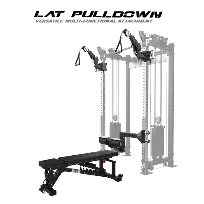 versatile muti-functional attachment - lat pulldown