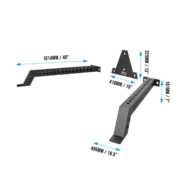 RX3 Stabilizer for Front Foot Extension and 3000 dimension