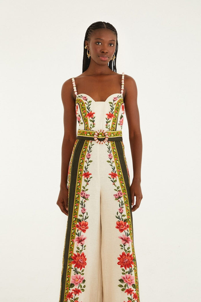 Sand Wonder Rio Sleeveless Wide-Leg Jumpsuit