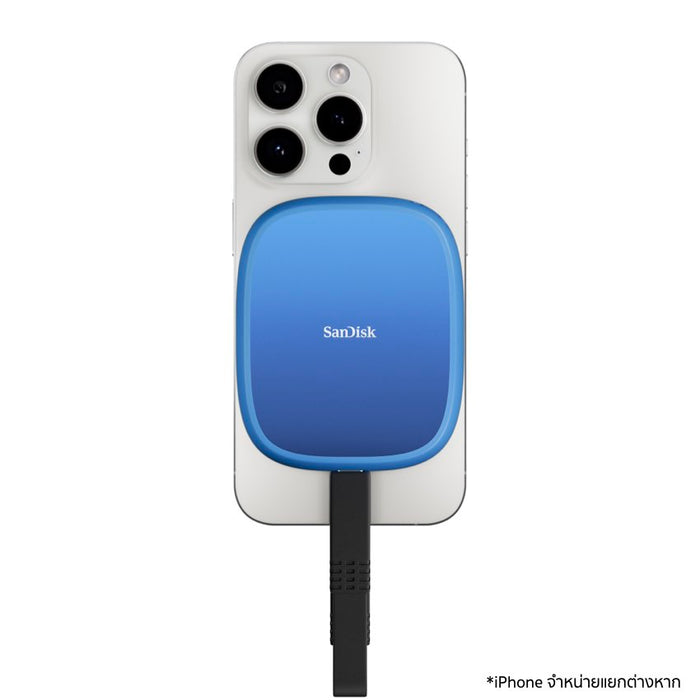 SanDisk Creator Phone SSD พกพาสะดวก ถ่าย ProRes 4K ได้ทันที แข็งแรง ทนทาน รองรับ MagSafe และใช้งานได้กับ Windows, Android, macOS