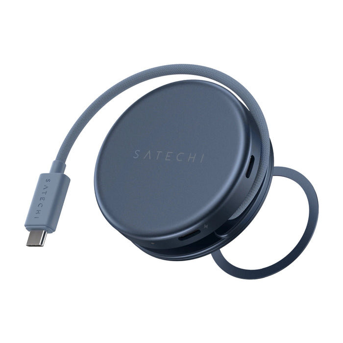Satechi OntheGo 5-in-1 USB-C Multiport Adapter Indigo