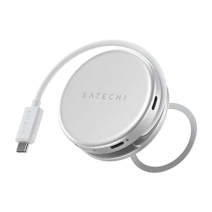 Satechi OntheGo 5-in-1 USB-C Multiport Adapter Silver