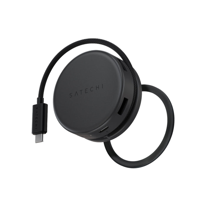 Satechi OntheGo 7-in-1 Multiport Adapter Space Black