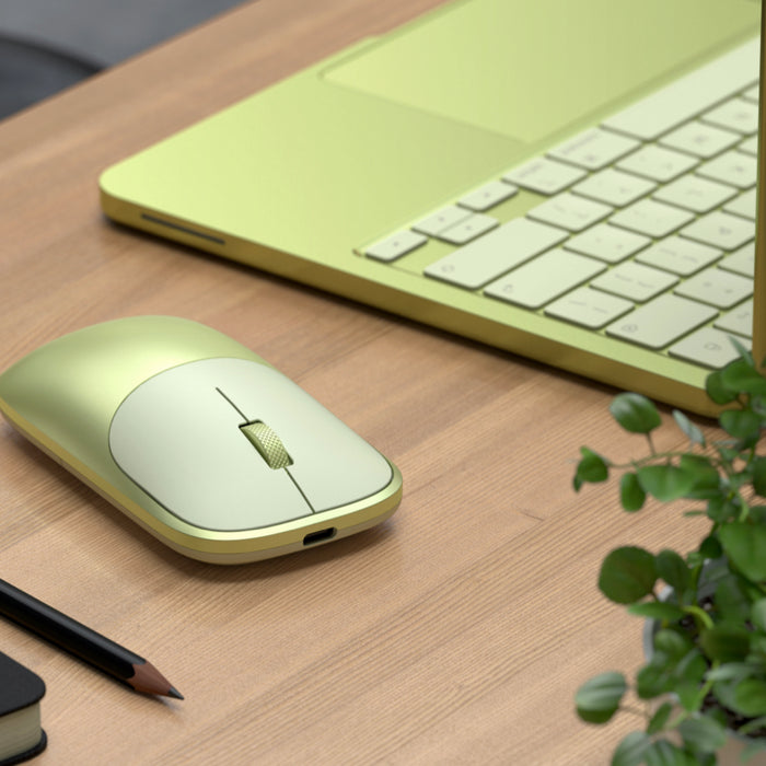 Satechi Slim EX Compact Wireless Mouse Citrus
