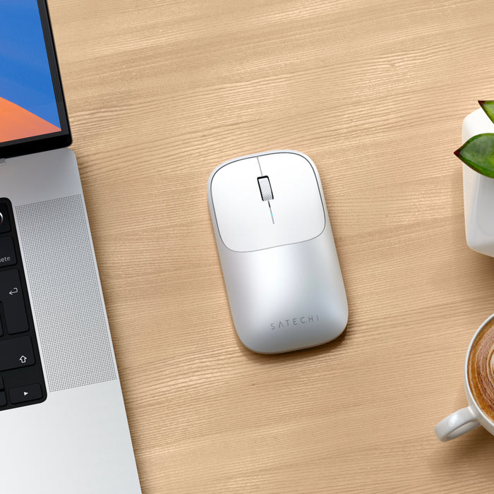 Satechi Slim EX Portable Wireless Mouse Silver