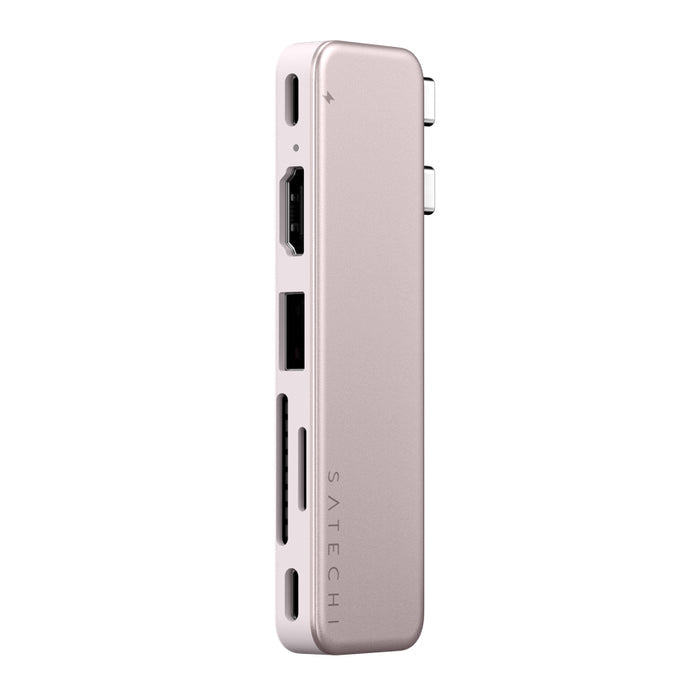 Satechi USB-C Snap Hub USB-C Adapter Blush