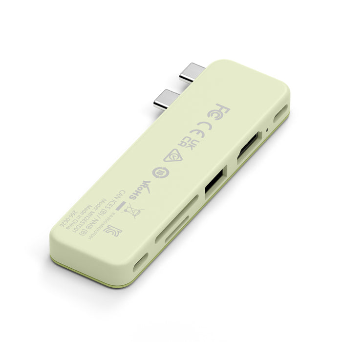Satechi USB-C Snap Hub in Citrus