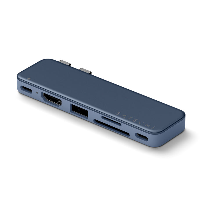 Satechi USB-C Snap Hub Indigo