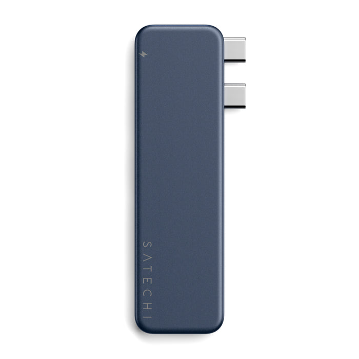 Satechi USB-C Snap Hub Portable USB-C Hub Indigo