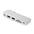 Satechi USB-C Snap Hub Silver