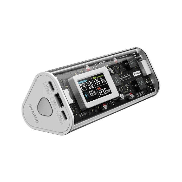 แบตเตอรี่สำรองพกพา Shargeek170 - White ดีไซน์เอกลักษณ์ แบรนด์ SHARGE