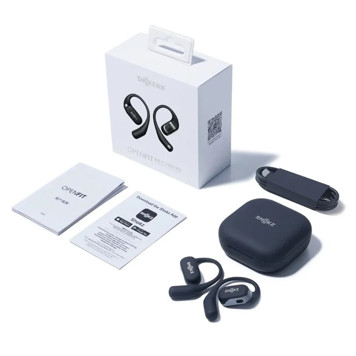 หูฟังไร้สาย Shokz OpenFit สี Black