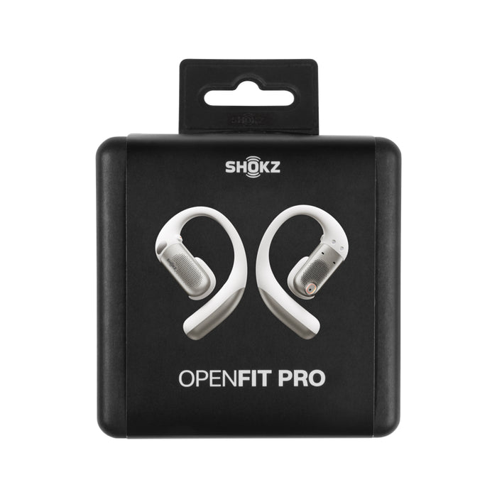 หูฟังไร้สาย OpenFit Pro - White ภายในกล่อง แบรนด์ SHOKZ
