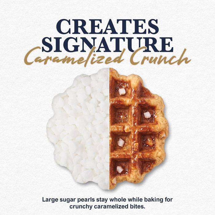 Snackathon Belgian Pearl Sugar, Large Pearl Sugar for Baking Snackathon