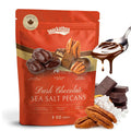Snackathon Dark Chocolate Covered Pecans with Sea Salt Snackathon Dark Chocolate Sea Salt 5 Ounce