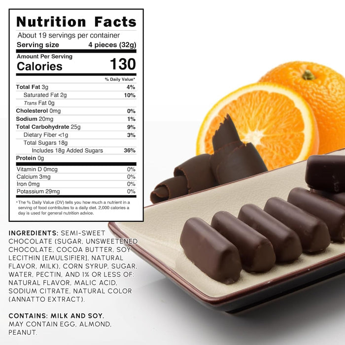 Snackathon Dark Chocolate Orange Sticks, 22 OZ Resealable Bag Snackathon Foods
