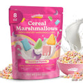 Snackathon Dehydrated Cereal Marshmallows, Assorted Rainbow Mini Bitss Snackathon 8 Ounce