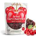 Snackathon Dried Tart Cherries, Lightly Sweetened Chewy Montmorency Sour Cherries Snackathon Dried Cherries 6 Ounce