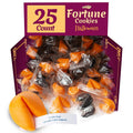 Snackathon Halloween Fortune Cookies, Individually Wrapped | Orange & Black Chinese Fortune Cookies, Sweet Vanilla Flavor, Halloween Party Ready, Fun for Trick-or-Treating & Fall Events Snackathon