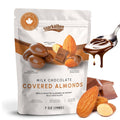 Snackathon Milk Chocolate Covered Almonds, Resealable Bag Snackathon