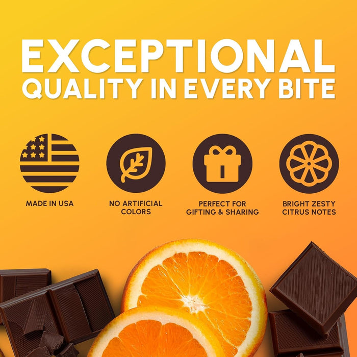 Snackathon Milk Chocolate Orange Sticks, Resealable Bag Snackathon