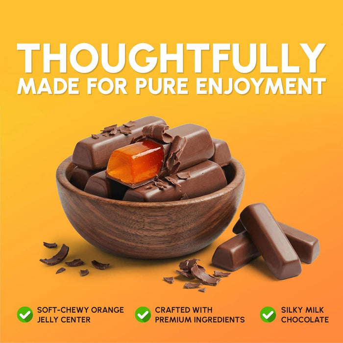 Snackathon Milk Chocolate Orange Sticks Snackathon