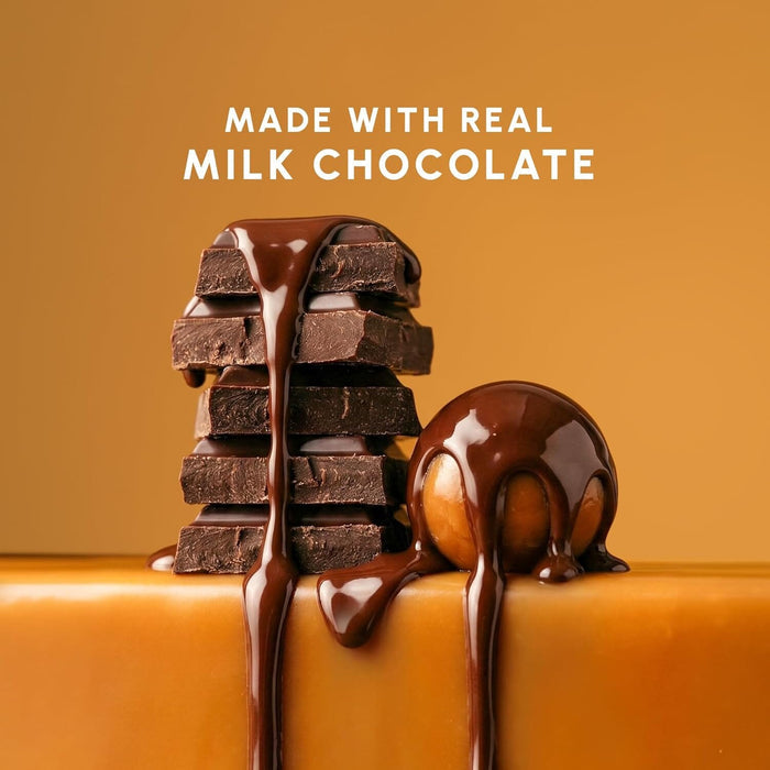 Snackathon Milk Chocolate Peanut Butter Caramels – Chewy Gourmet Candy Snackathon Foods