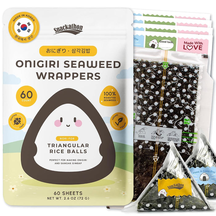 Onigiri Wrappers / 60 Sheets