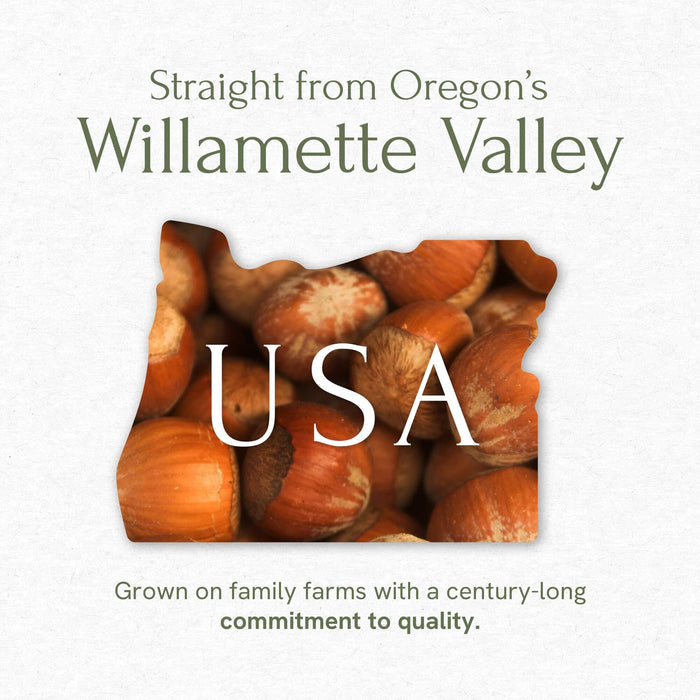 Snackathon Oregon Hazelnuts In Shell, Raw Whole Filberts (Various Sizes) Snackathon