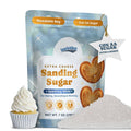 Snackathon Sanding Sugar, Extra Coarse White Sparkling Sugar Crystals, 7 oz Resealable Bag Snackathon Foods