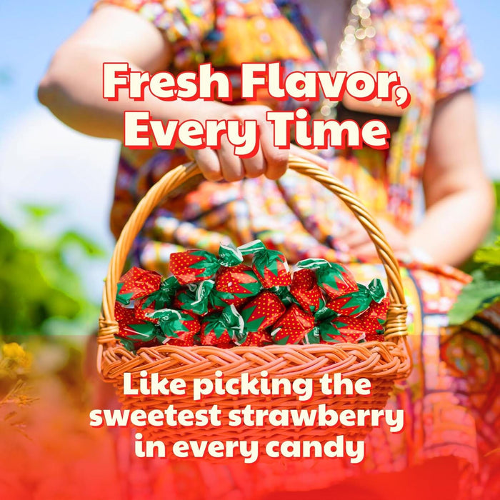 Snackathon Strawberry Bon Bons Hard Candy Snackathon