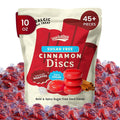 Snackathon Sugar Free Cinnamon Hard Candy Discs, Resealable Bag, Individually Wrapped, Zero Sugar, Old Fashioned Candy, Gluten Free, For Sharing & Gifting Snackathon Cinnamon 10 Ounce