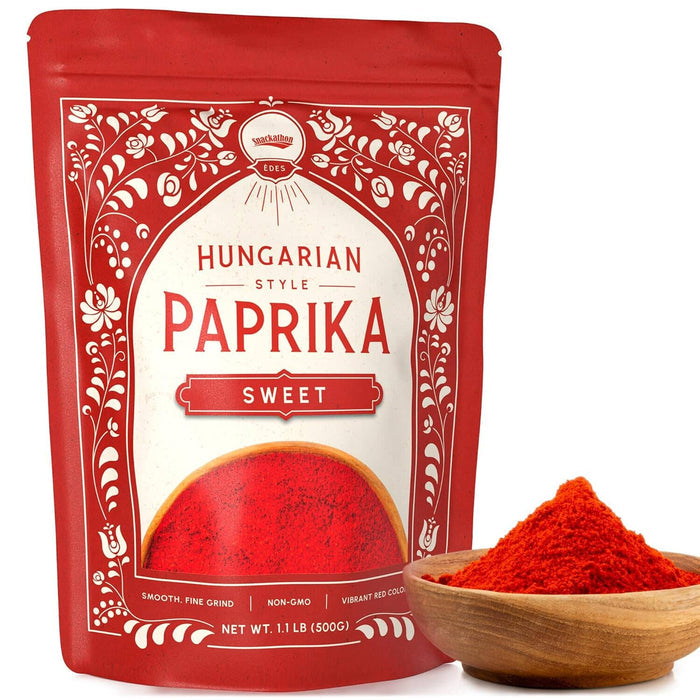 Snackathon Sweet Hungarian Style Paprika Bulk With Resealable Bag Snackathon Foods 1.1 lb