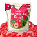 Snackathon Watermelon Rings Gummy Candy, Soft & Chewy Pink Gummies Snackathon Watermelon 15 Ounce