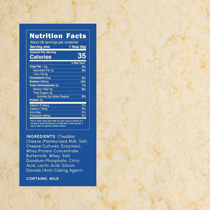 Snackathon White Cheddar Cheese Powder, Made with Real Cheese Snackathon