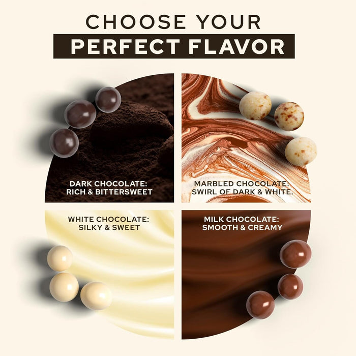Snackathon White Chocolatey Covered Espresso Beans, Resealable Snack Pack Snackathon Foods