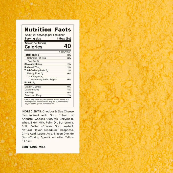 Snackathon Yellow Cheddar Cheese Powder, Made with Real Cheese Snackathon