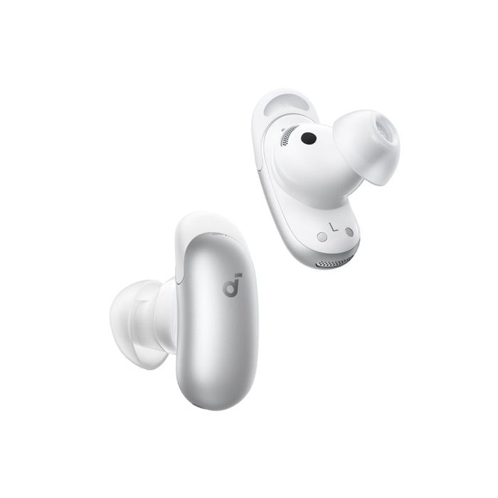 Soundcore Liberty 5 Pro พร้อมเคสชาร์จหน้าจอสัมผัส สีขาว