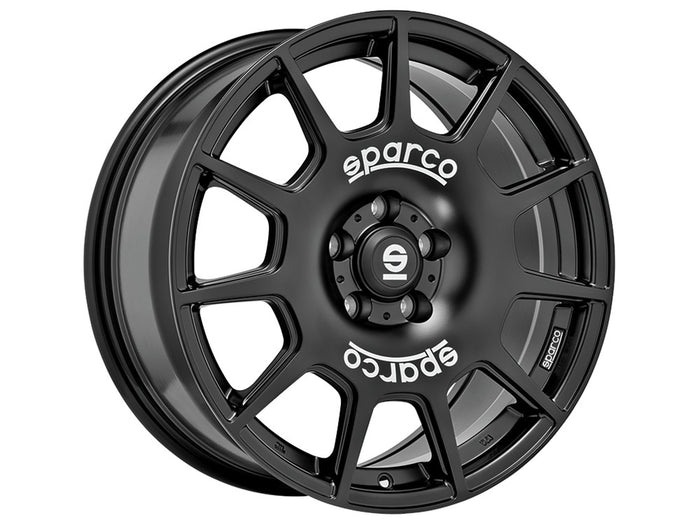 Sparco Terra Matt Black + White Lettering