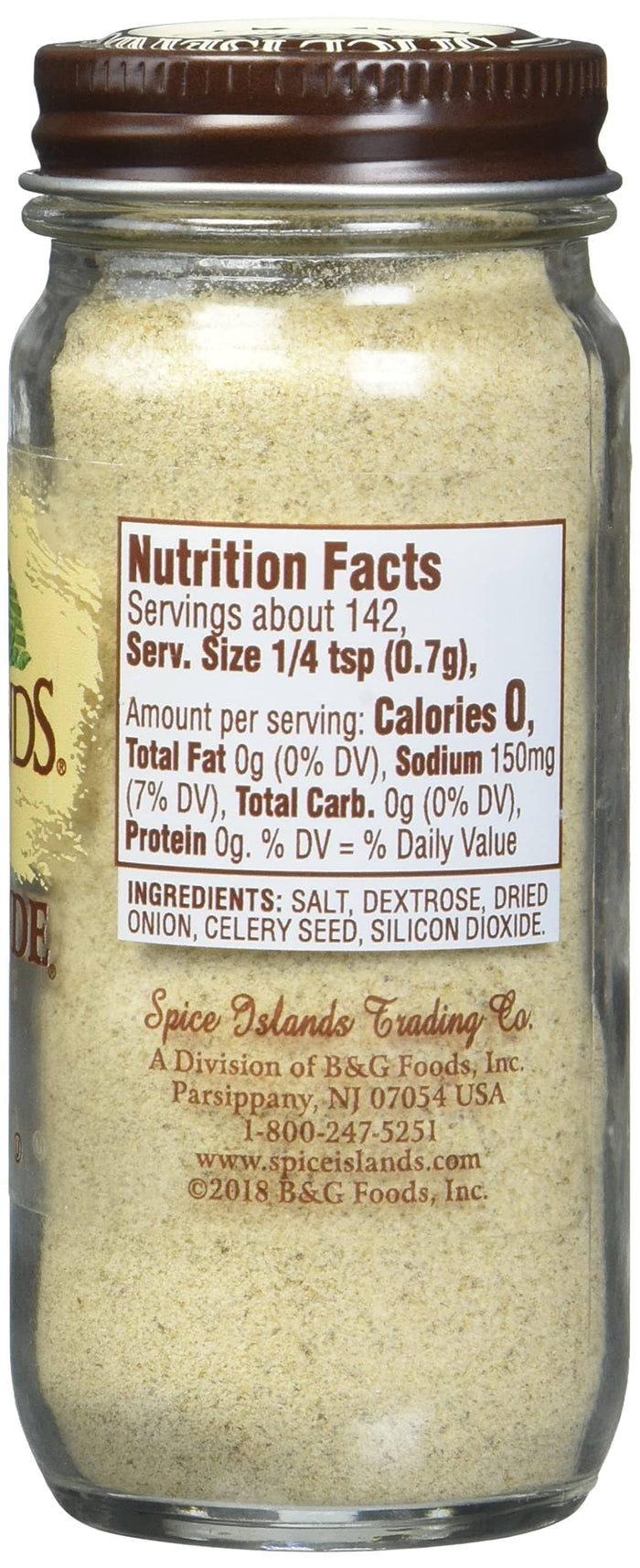Spice Islands Beau Monde Seasoning, 3.5 Ounce Snackathon Foods